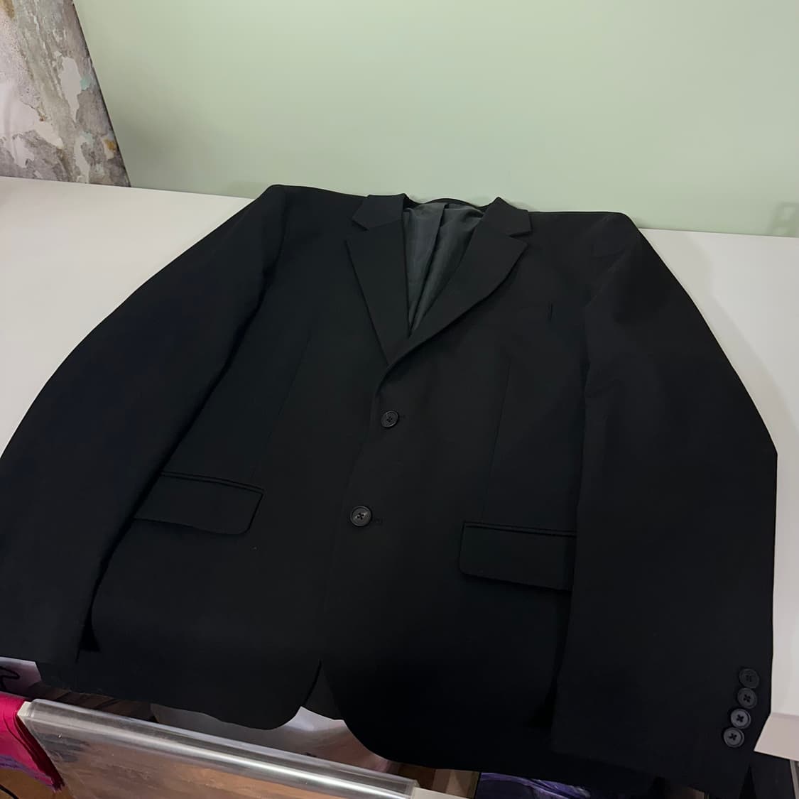 XL 무신사스탠다드 블랙  블레이져 상품이미지1