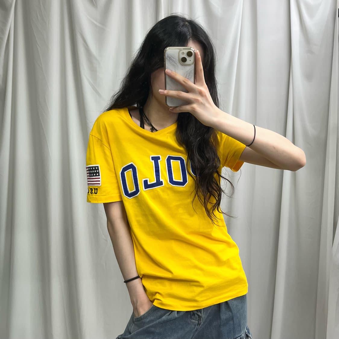 Polo yellow T-shirts 상품이미지1