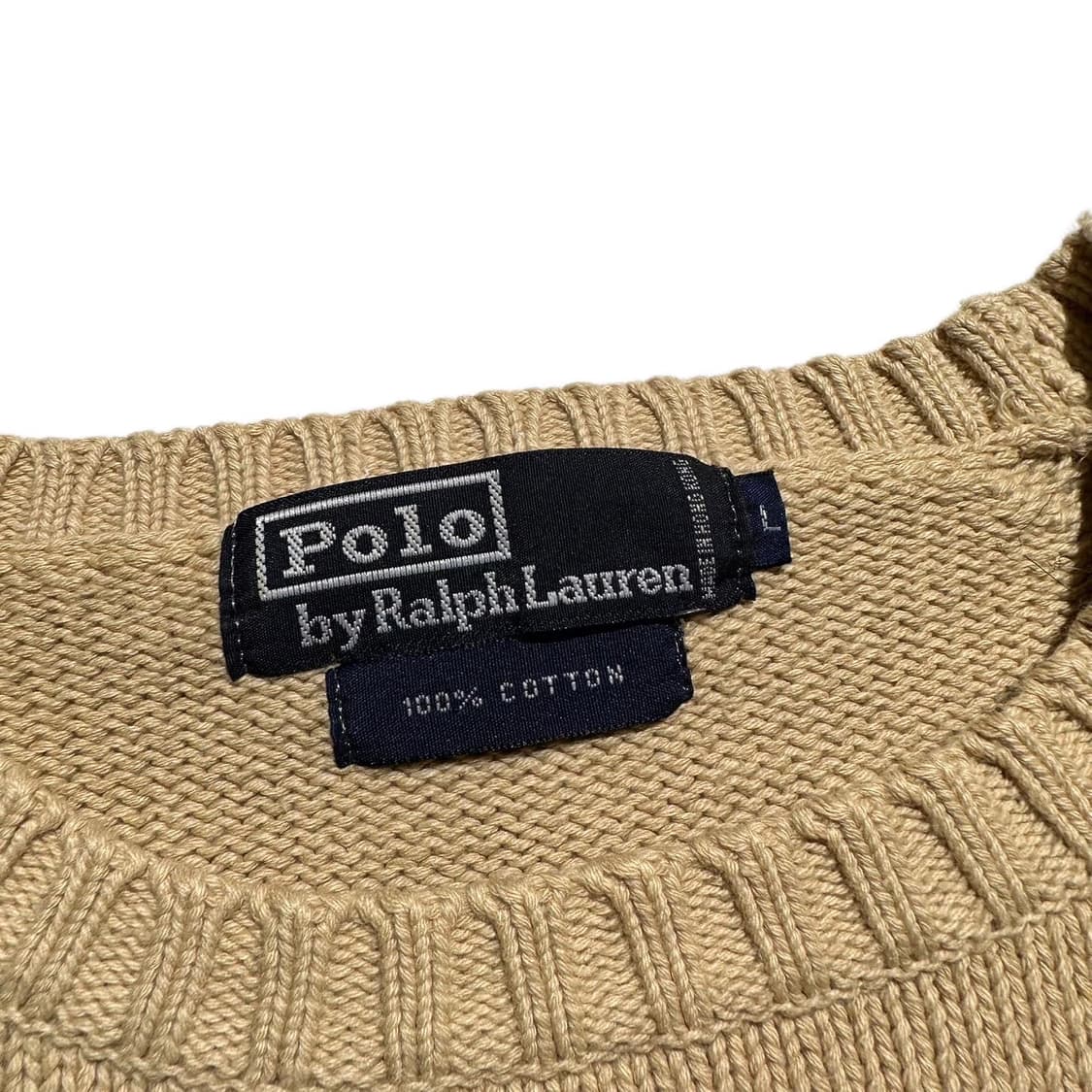 폴로 포니로고 라운드 니트 상품이미지4