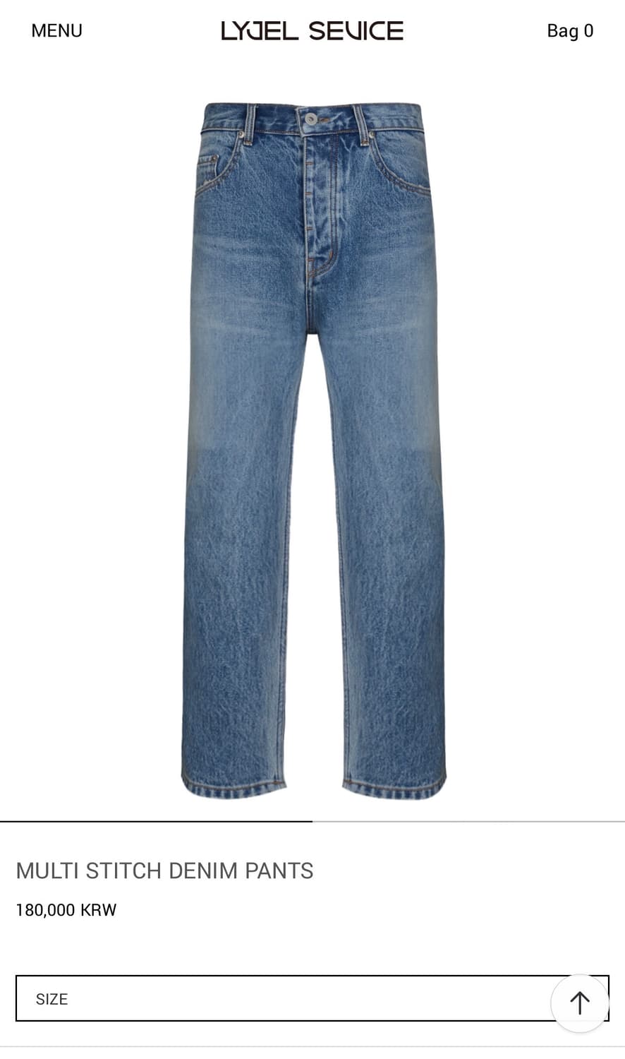 lyjel sevice 데님 팬츠 상품이미지1