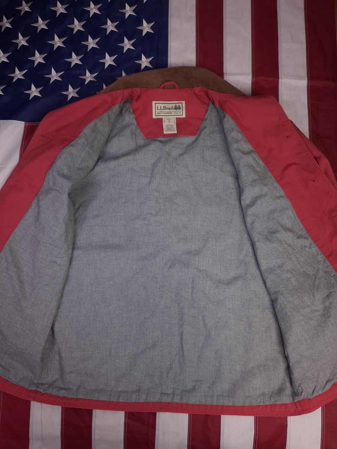 오리지날 90's L.L.Bean 엘엘빈 캔버스코튼 헌팅자켓 상품이미지10