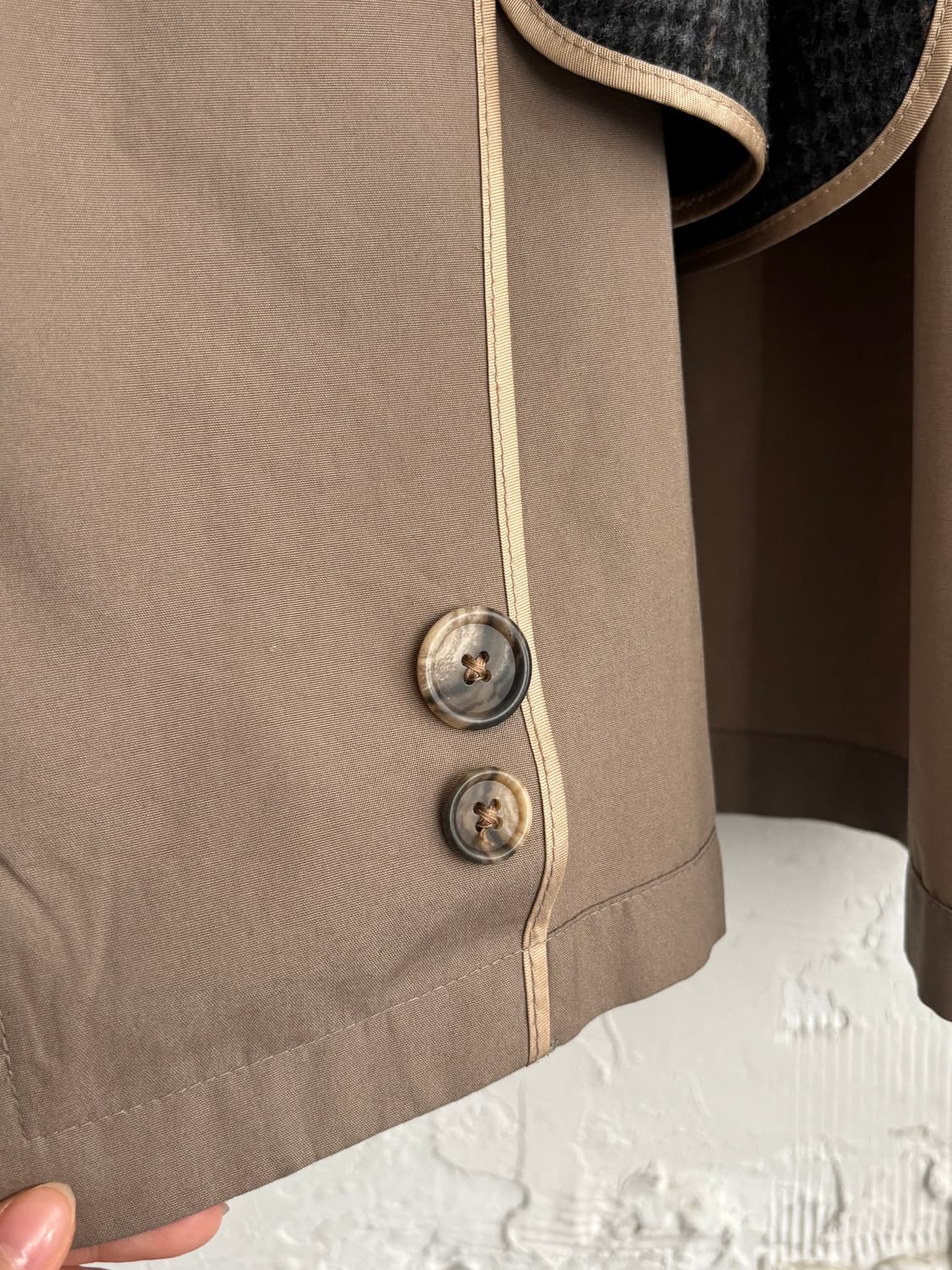 Christian Dior 크리스찬 디올 더블 트렌치 베이지 컬러 코트  상품이미지8