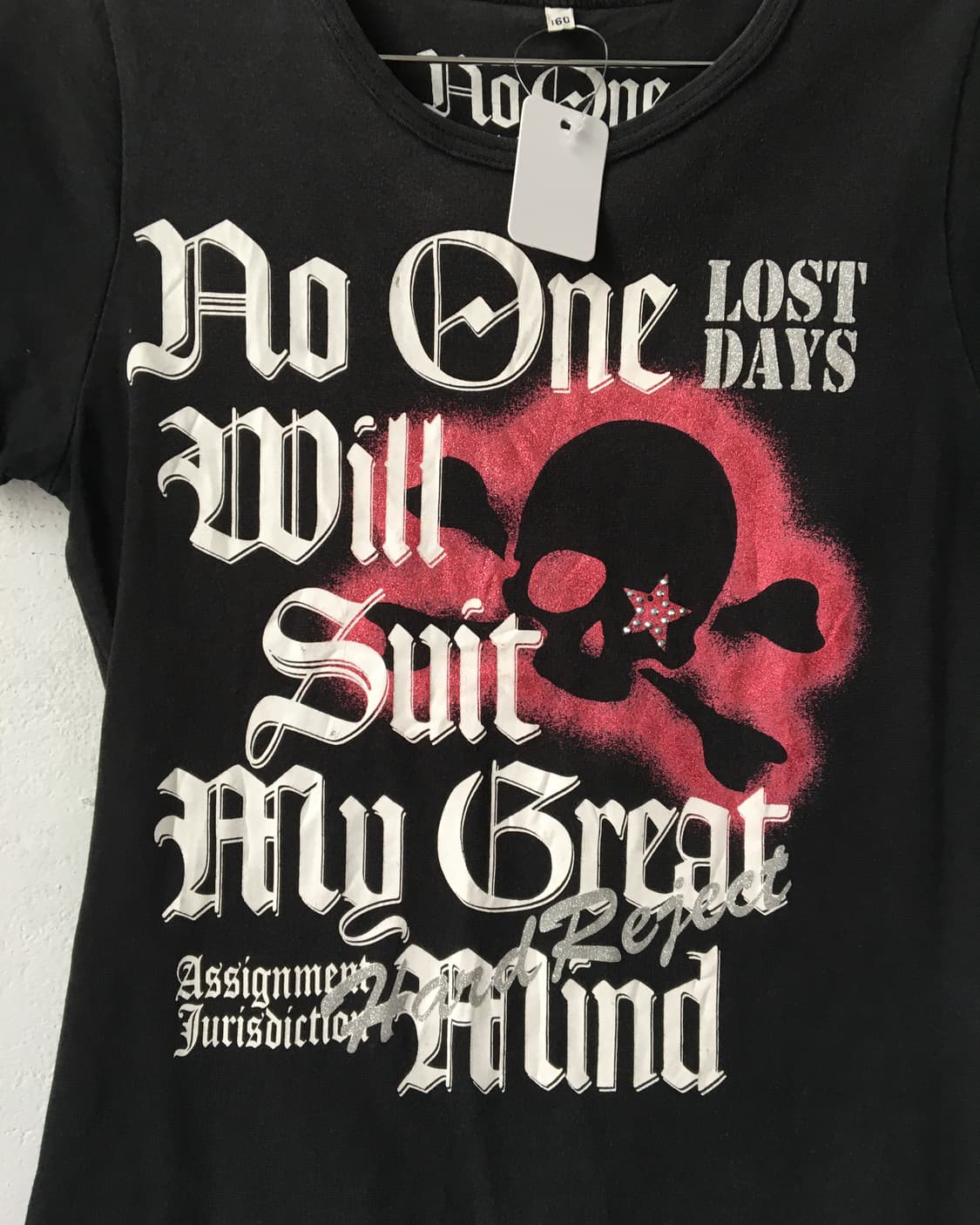 Skull printing t shirt 상품이미지3