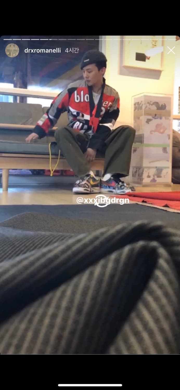 나이키 피스마이너스원 지디 커스텀 상품이미지9