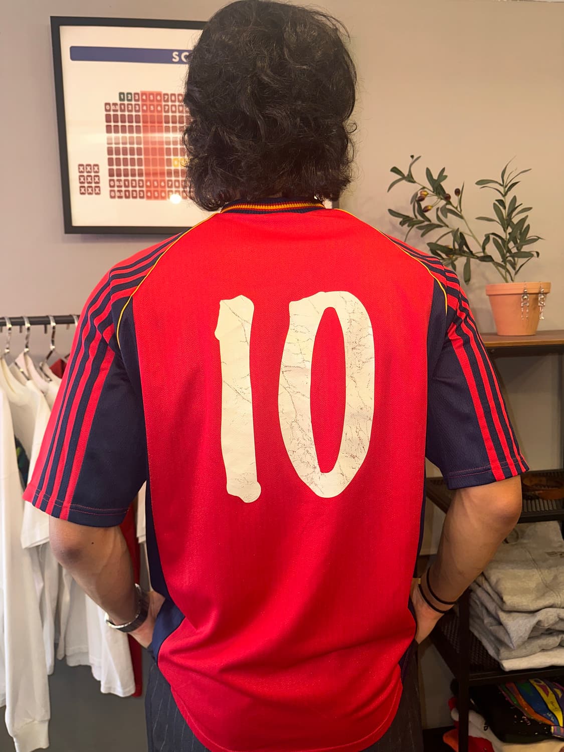 98-99’s Adidas Spain Home Uniform Jersey 상품이미지10