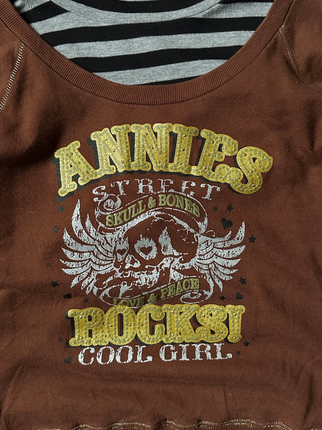 Annies Club 레트로 폴라 레이어 스웻셔츠 상품이미지9