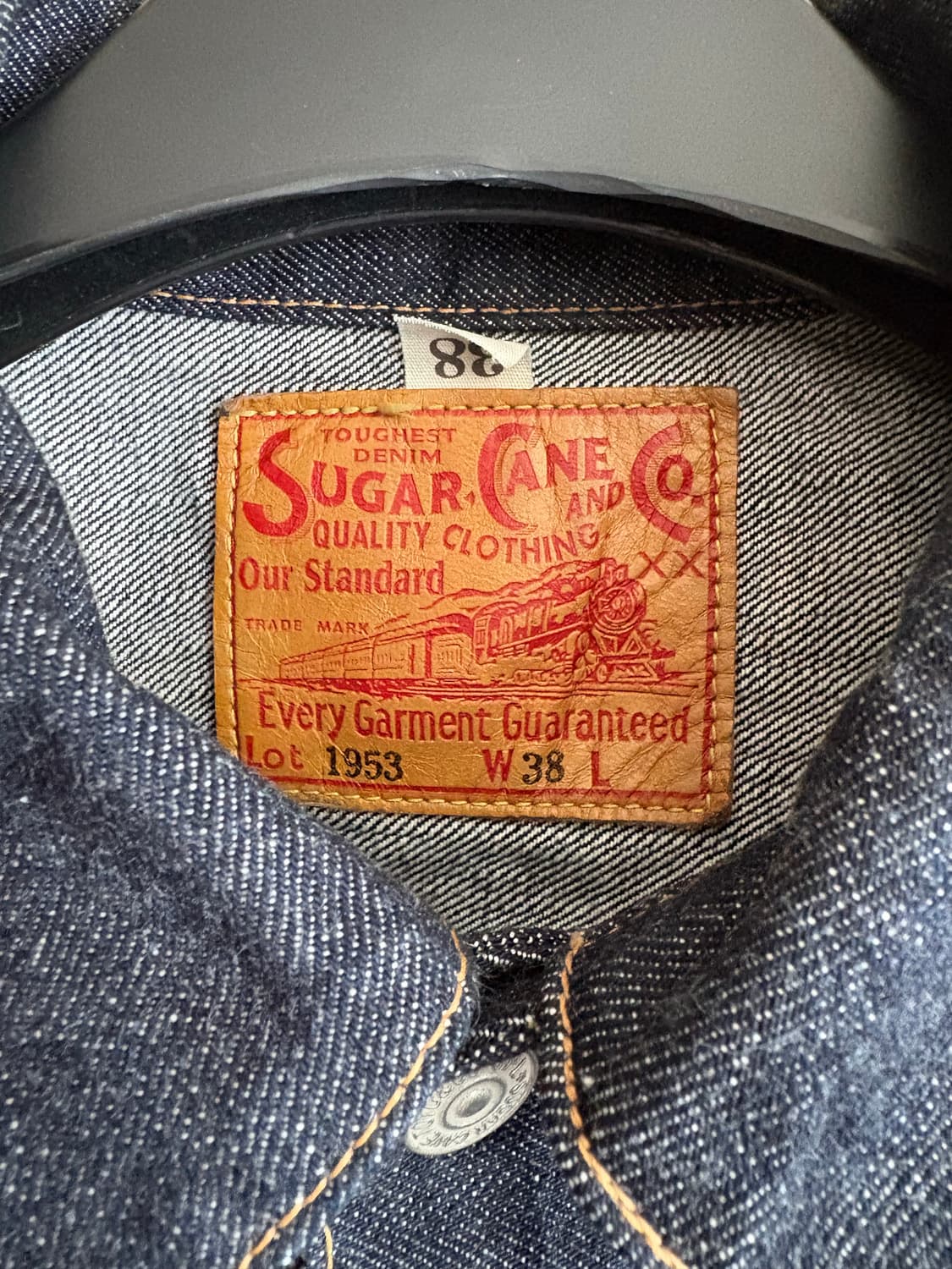 슈가케인 1953 2세대 데님자켓 38사이즈 팝니다. 상품이미지3