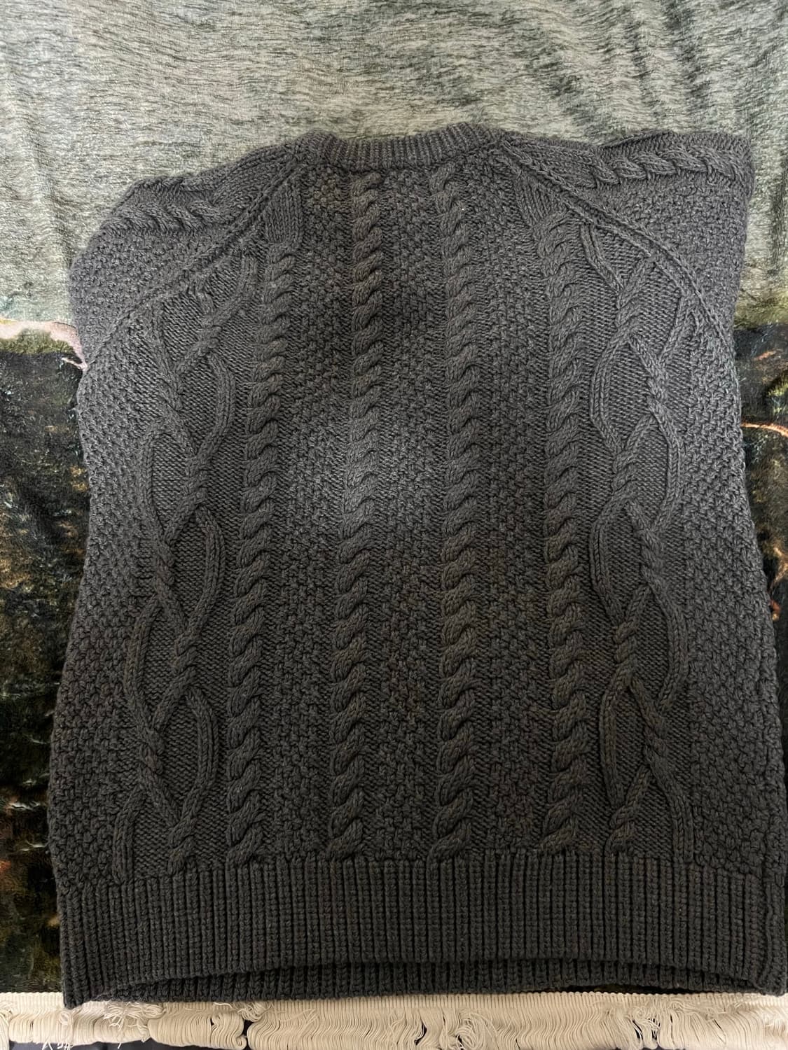 선플라워 케이블 니트 Lsize 상품이미지4