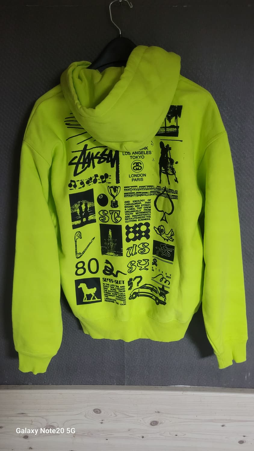 스투시 기모 후드 상품이미지2