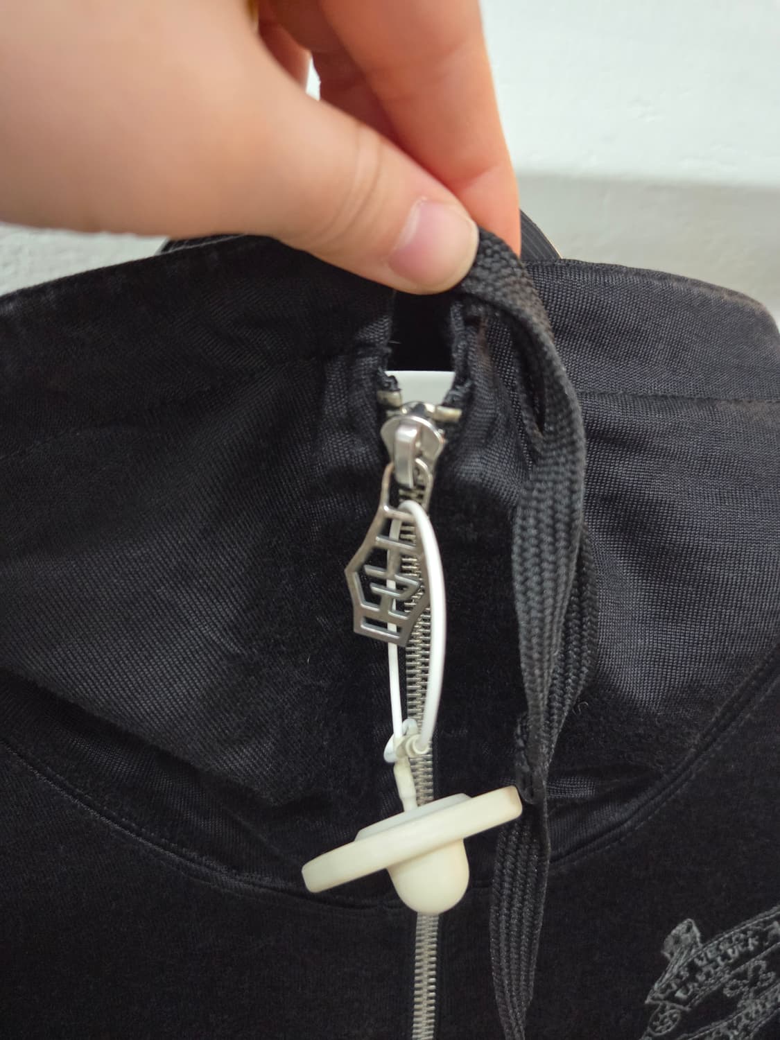 DIESEL 디젤 블랙 펑크 오리엔탈 하이넥집업💯 상품이미지4