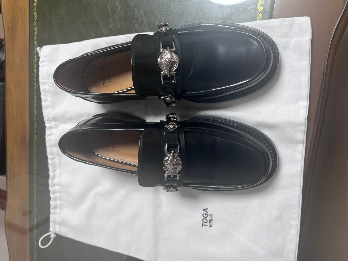 토가 비릴리스 AJ826 폴리도 블랙 로퍼 42(270mm) 상품이미지2