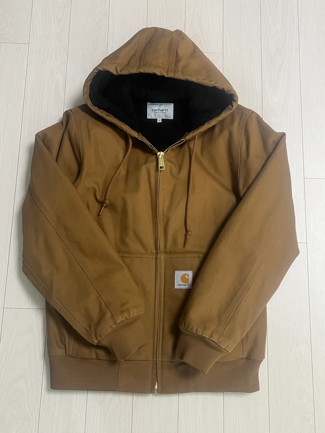 칼하트 WIP 액티브 자켓 해밀턴 브라운 리지드 - 윈터 상품이미지1