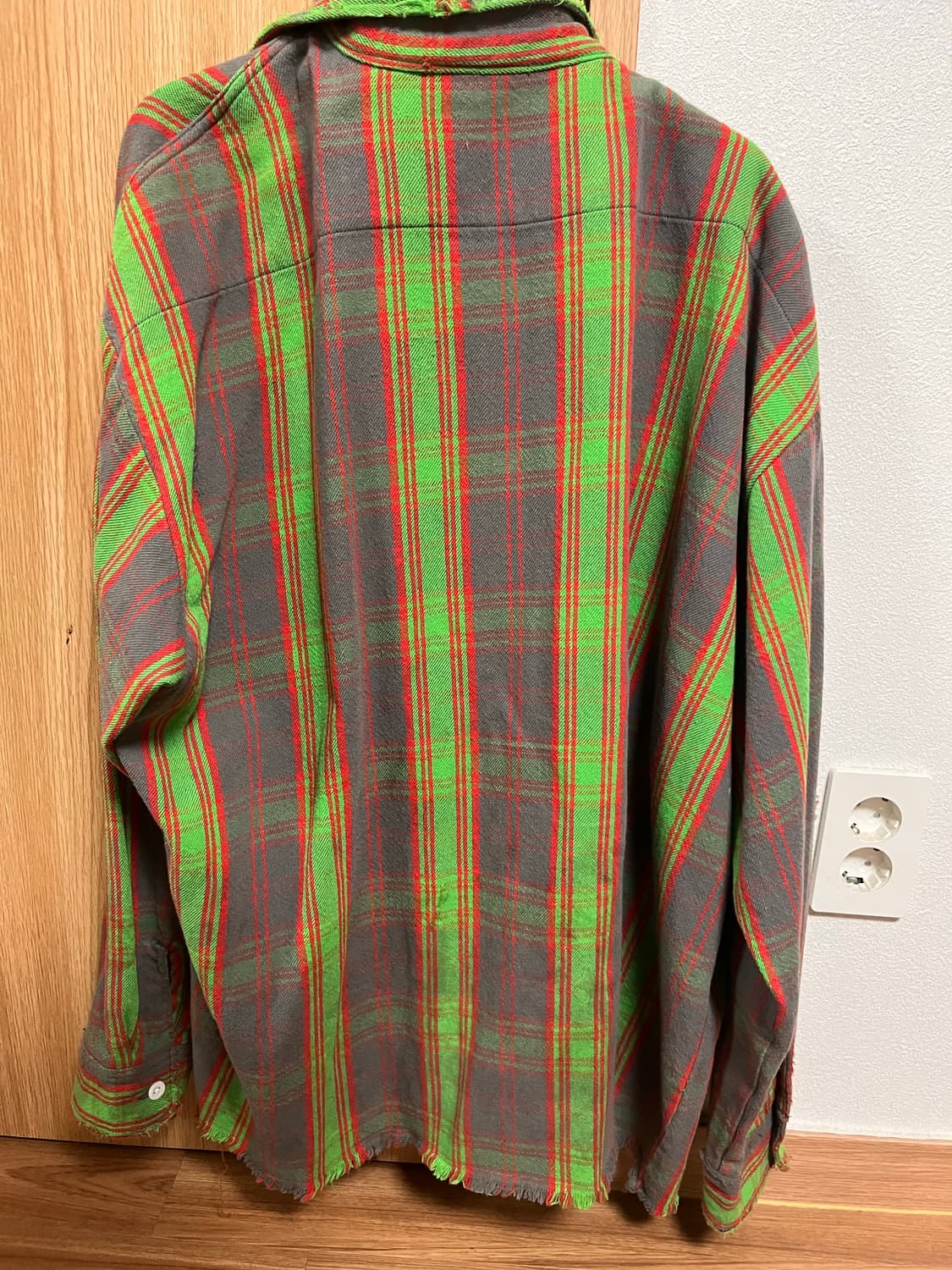 세인트 미카엘 데님티어스 서머아카데미 플란넬 셔츠 상품이미지3