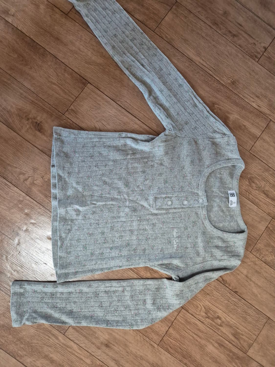 락케이크 플라워 패턴 티셔츠 상품이미지5