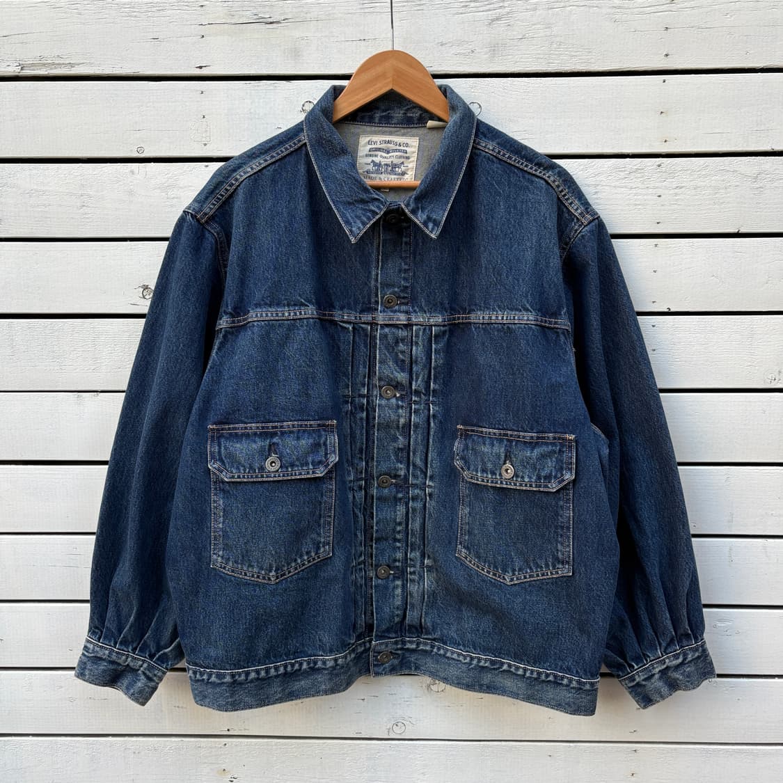 Levi’s 리바이스 made&crafted 타입2 데님 자켓 상품이미지1
