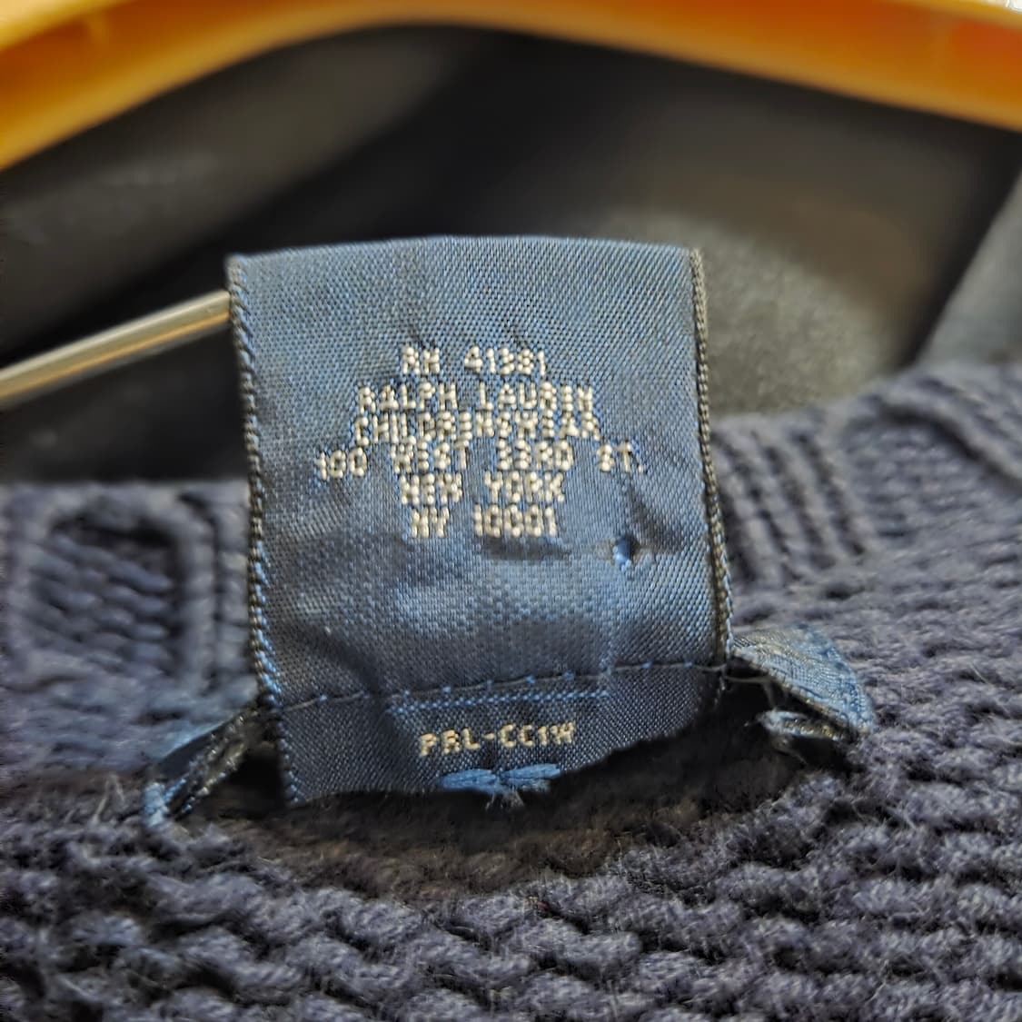 폴로 랄프로렌 성조기 니트 네이비 상품이미지7