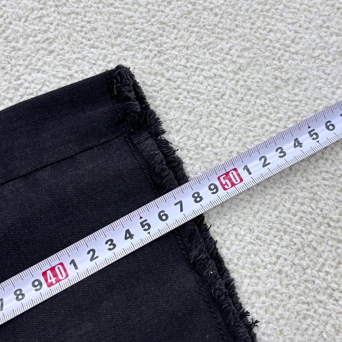 26 앤드류허쉬 인디언 하프 데님 팬츠 0330E 상품이미지8