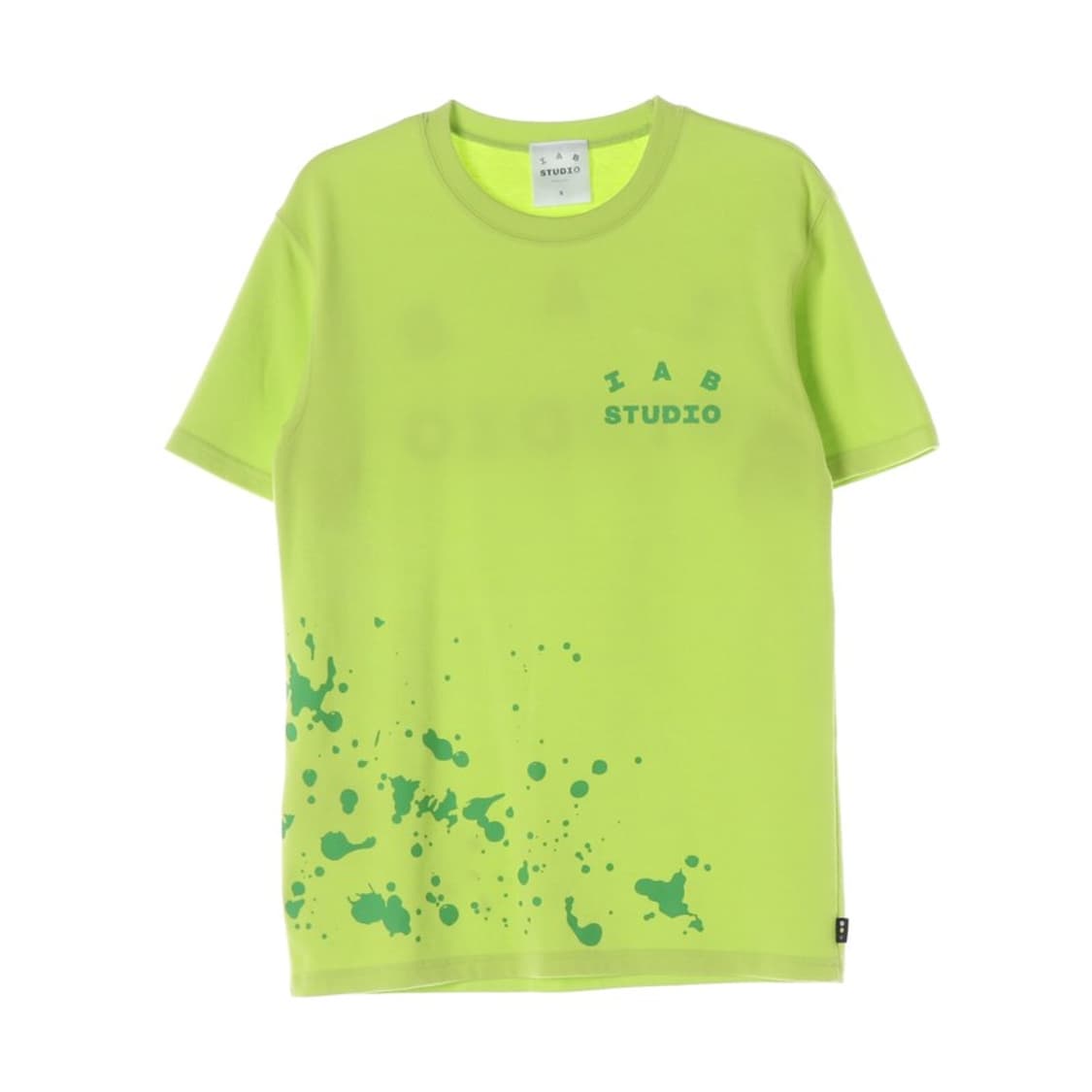 아이앱 스튜디오 페인팅 라임 반팔 티셔츠 S 상품이미지1