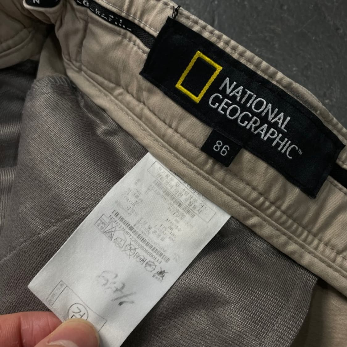 34 내셔널지오그래픽 와펜 팬츠 상품이미지3
