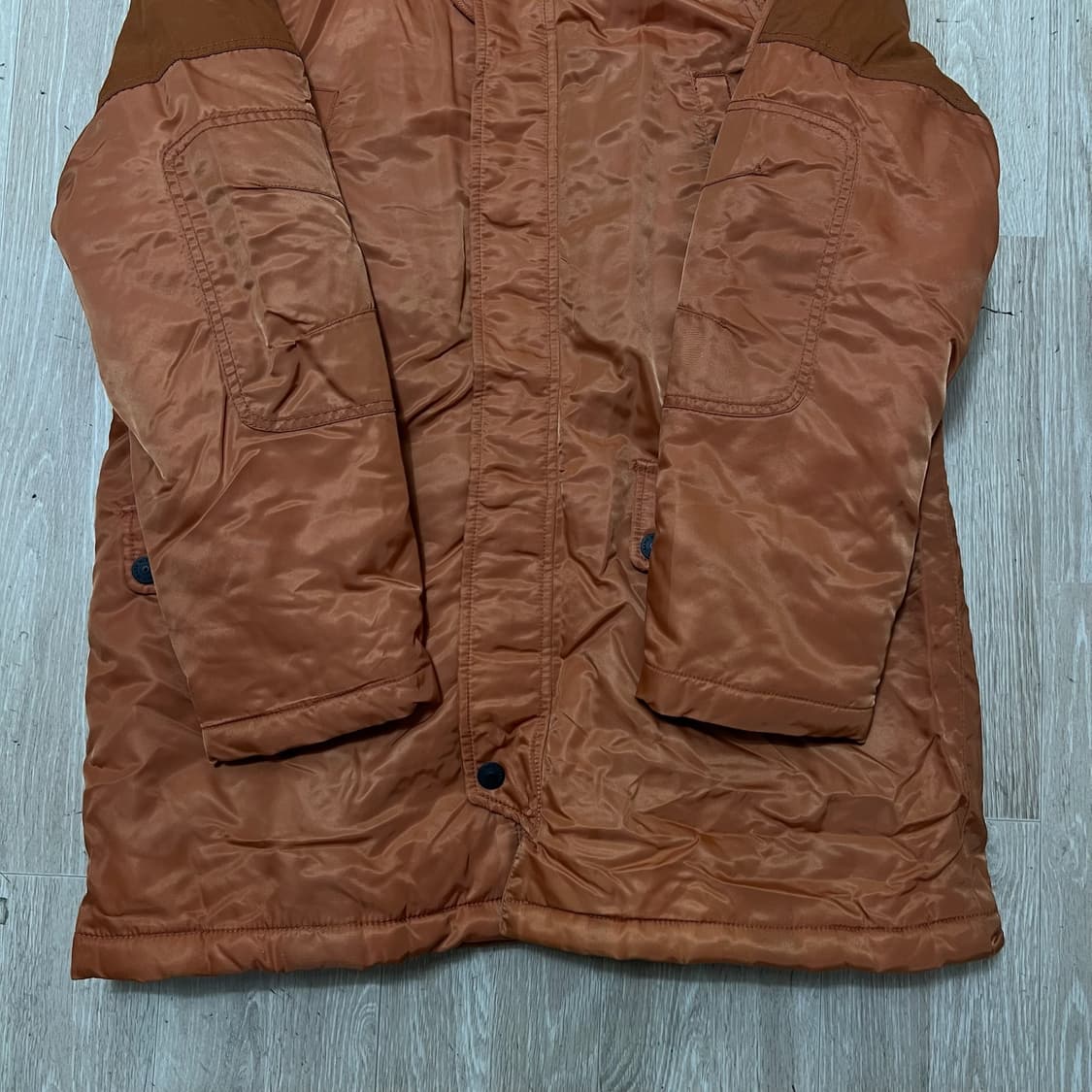 NIX 닉스 남성 후드 야상 롱패딩 XL/105  상품이미지3