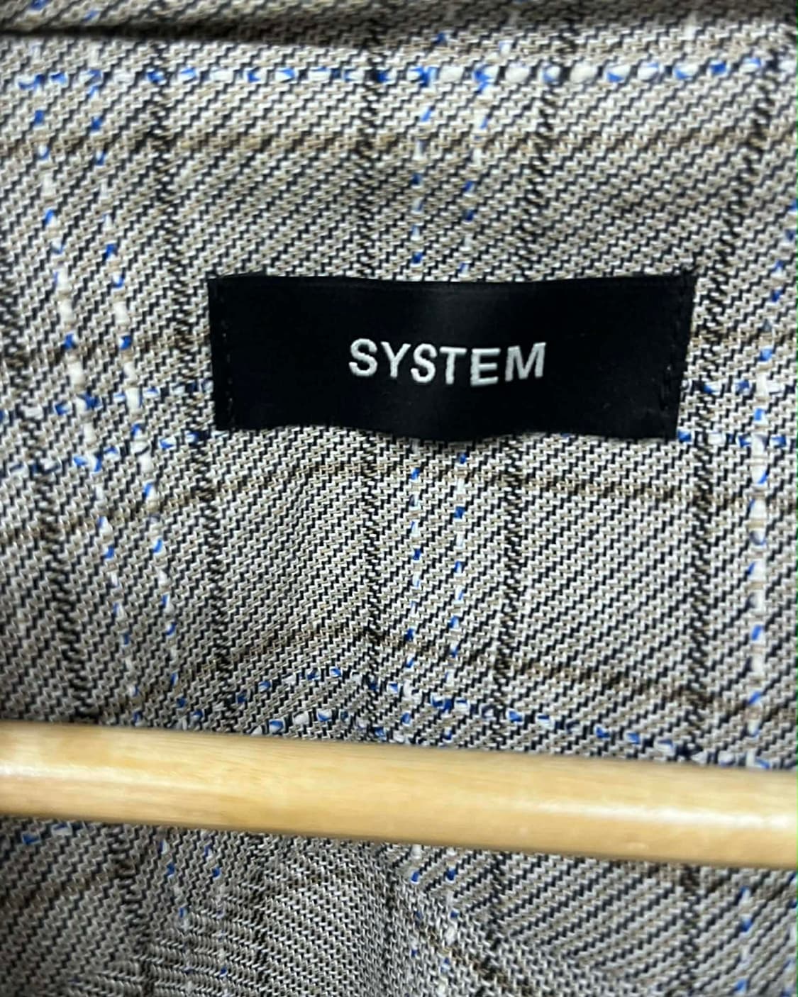 시스템 한섬 21년 신형 숏 슬리브 반팔 자켓 상품이미지4