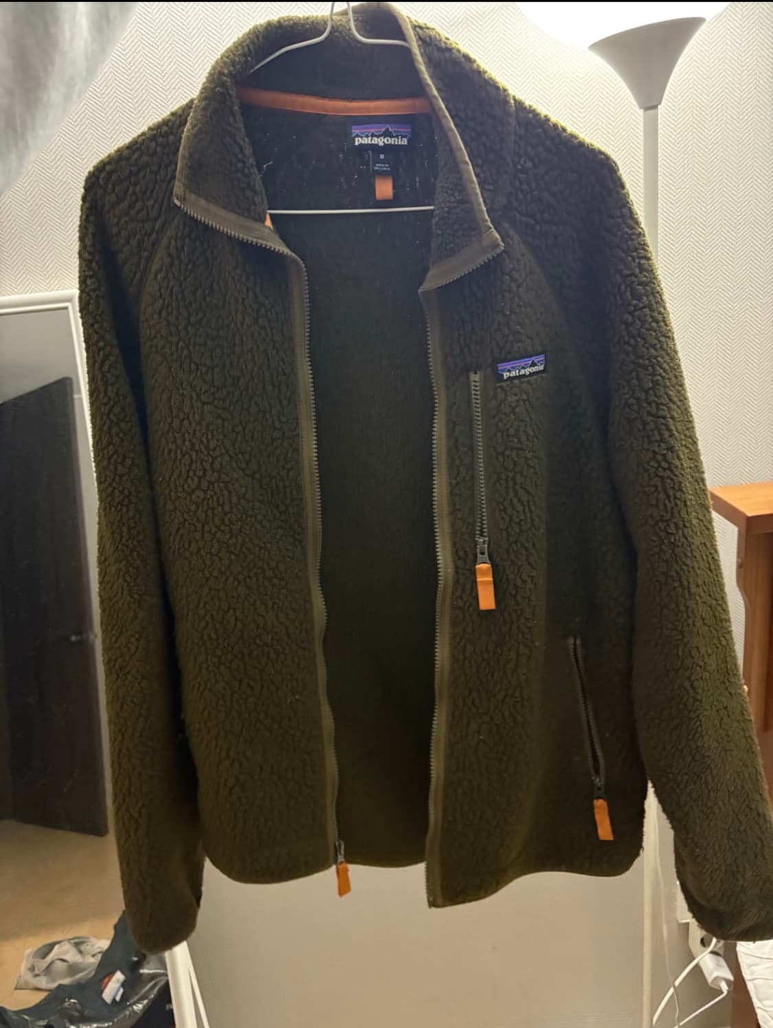 파타고니아 레트로 파일 플리스 카키올리브 상품이미지2