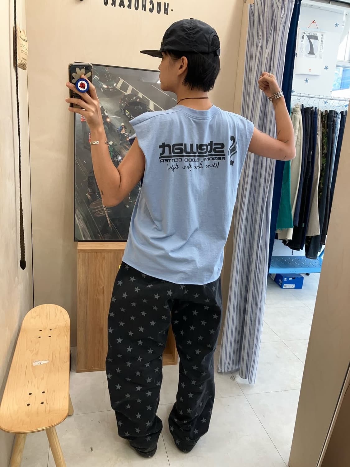 Fruit of the room cutting sleeveless  상품이미지9