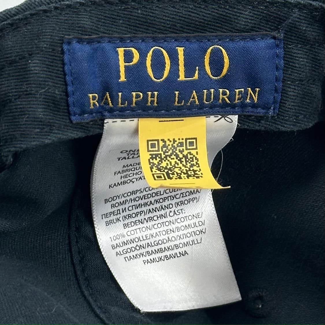 폴로 랄프로렌 베이직 포니 볼캡 블랙 상품이미지4