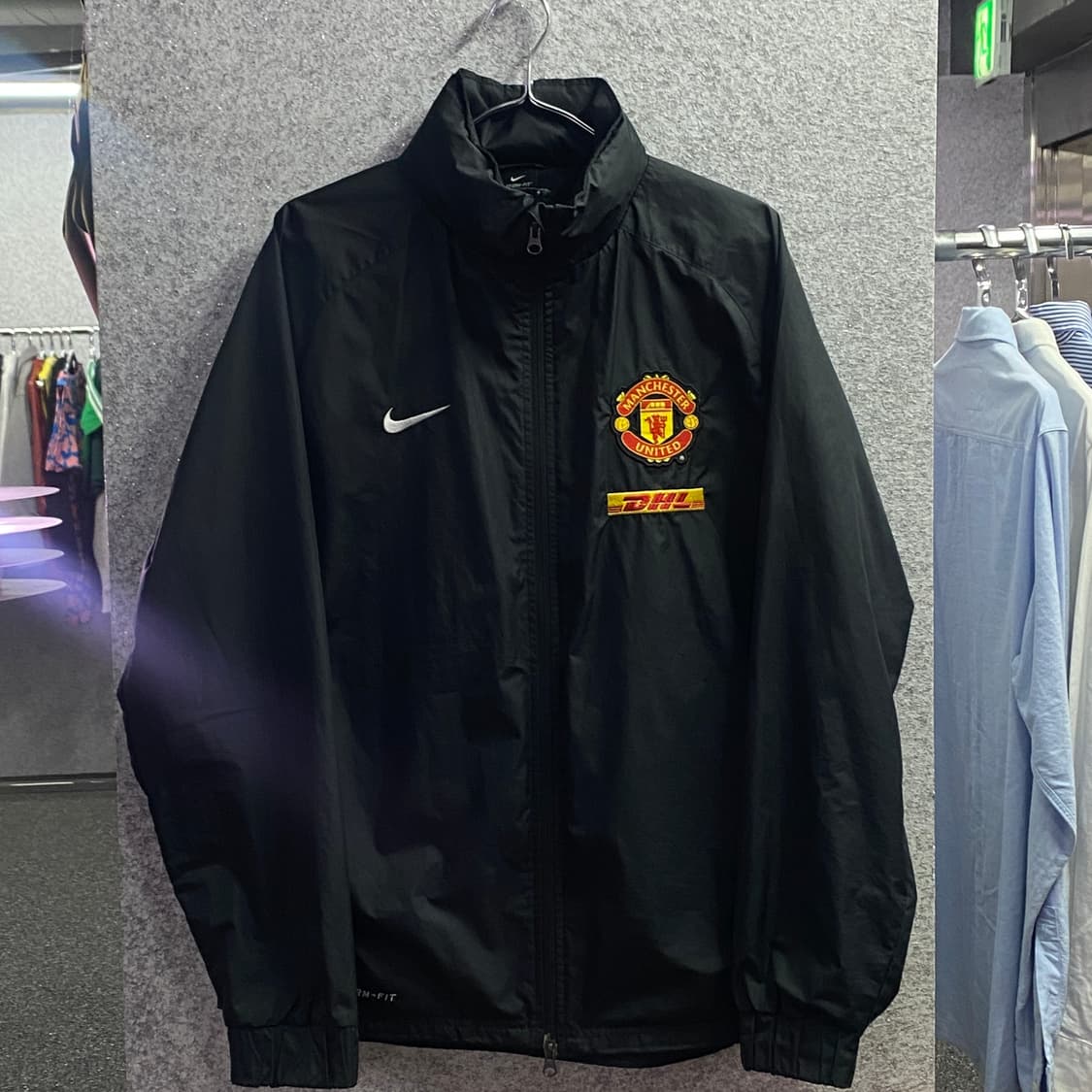 00s 나이키 맨유 블랙 바람막이 B3030 상품이미지2