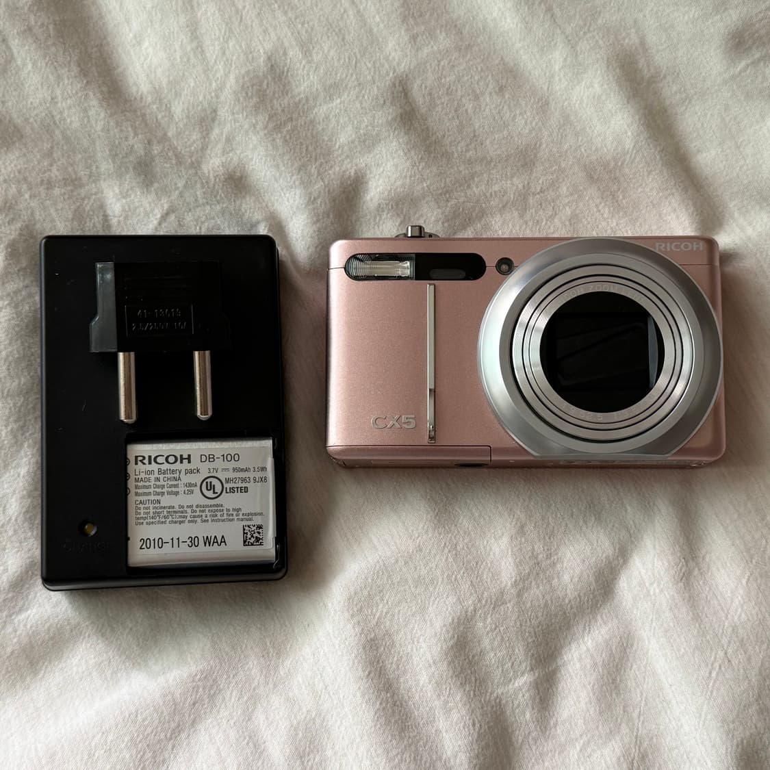 리코 CX5 핑크 빈티지 카메라 상품이미지1