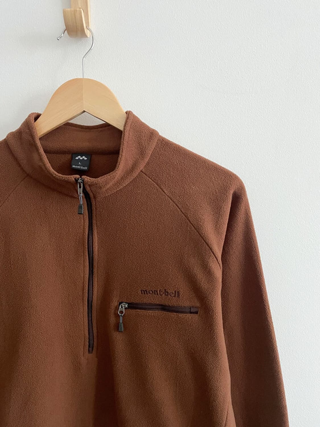 Montbell fleece half zip up 상품이미지7