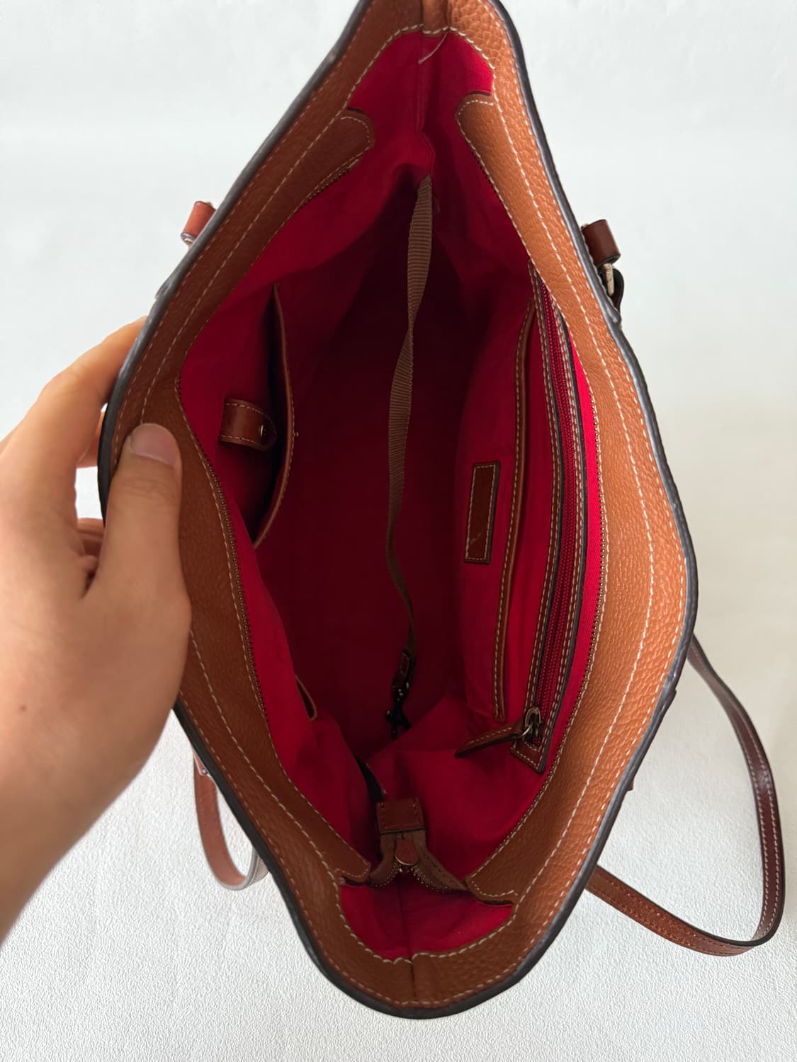 두니앤버크(DOONEY&BOURKE) 레더 숄더백(riri zip) 상품이미지7