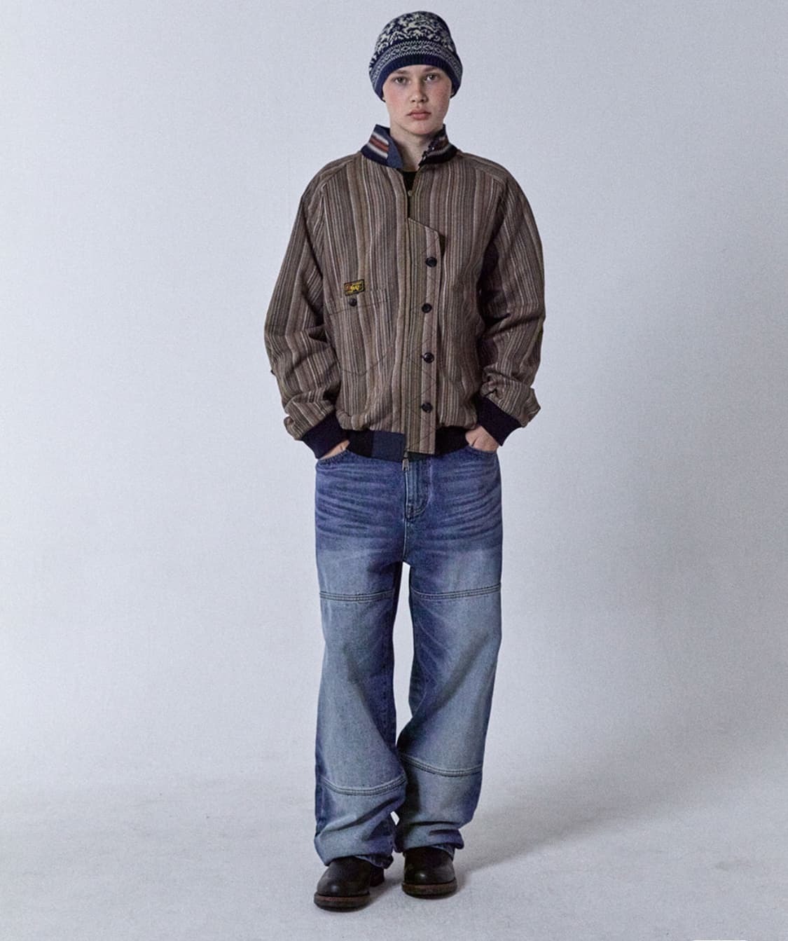 오가프 리버시블 헤링턴 자켓 1사이즈 상품이미지2