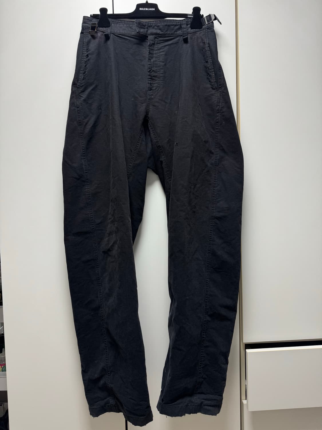 [XS] 발렌시아가 미니멀 카고 블랙 상품이미지2