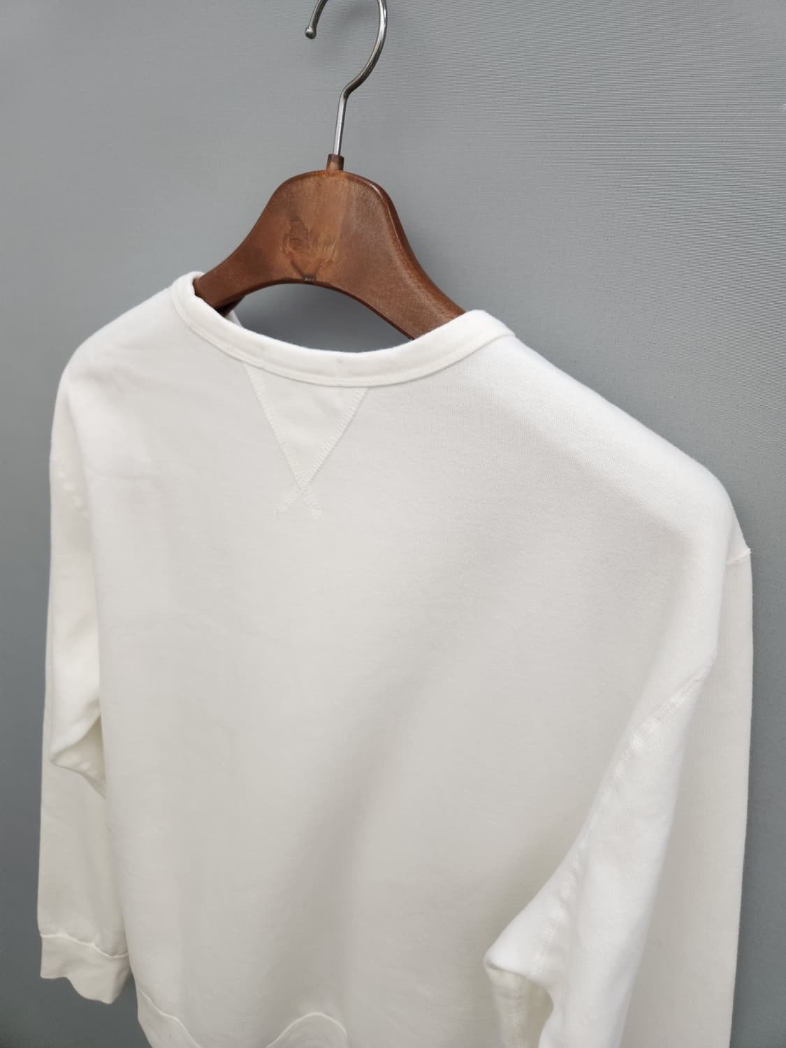 폴로 랄프로렌 화이트 기모 맨투맨 상품이미지8