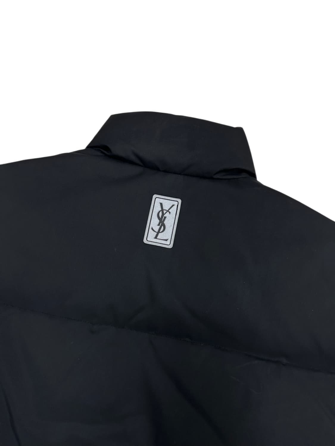 00s YSL 생로랑 구스다운 패딩조끼 블랙 (L) 상품이미지4