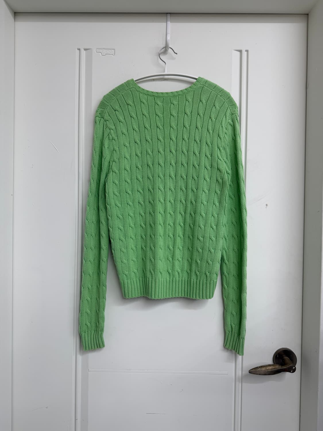 폴로 랄프로렌 브이넥 케이블니트 상품이미지7