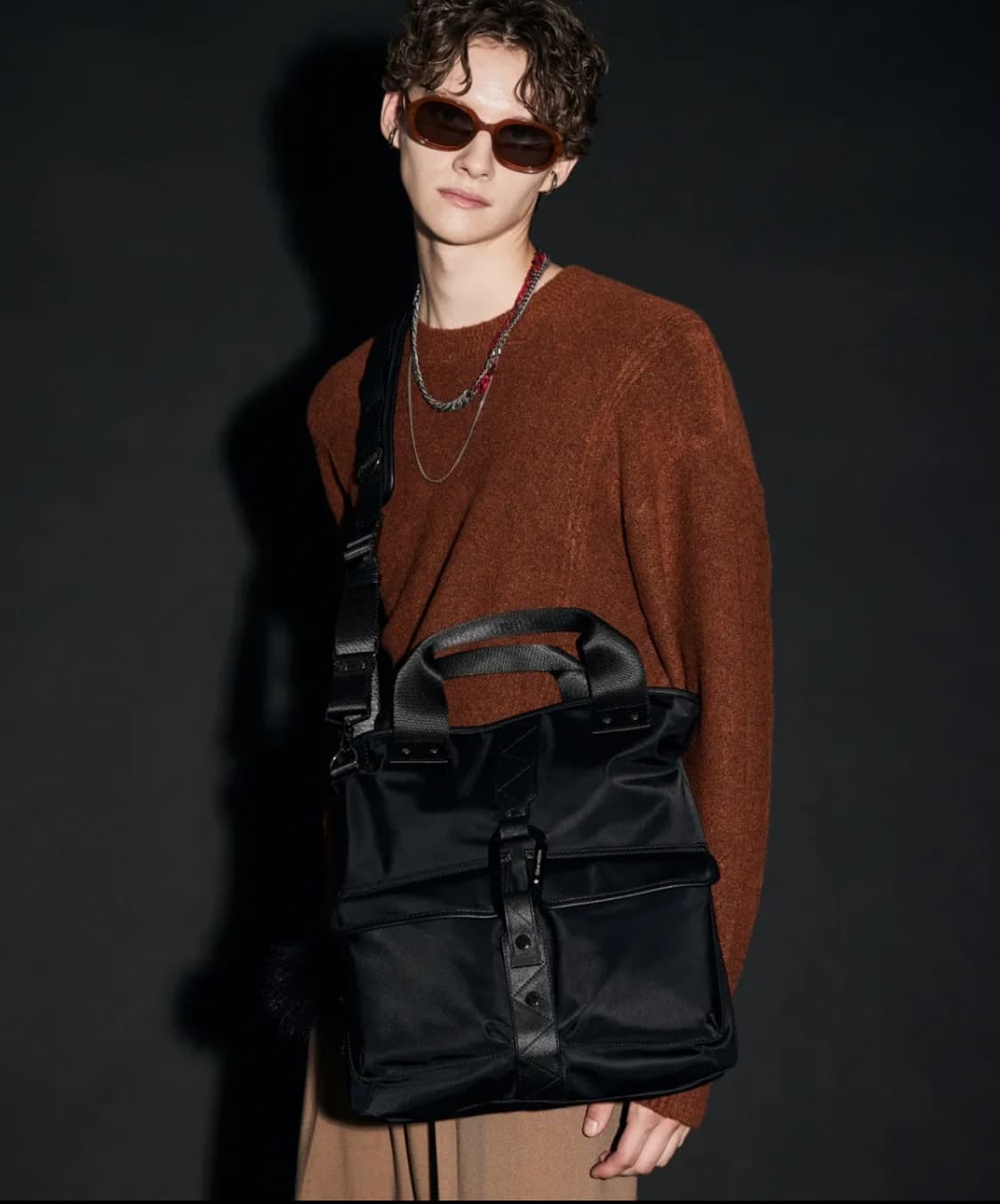 메종미네드 토트백 TOTE BINER NYLON CROSS BAG 상품이미지1