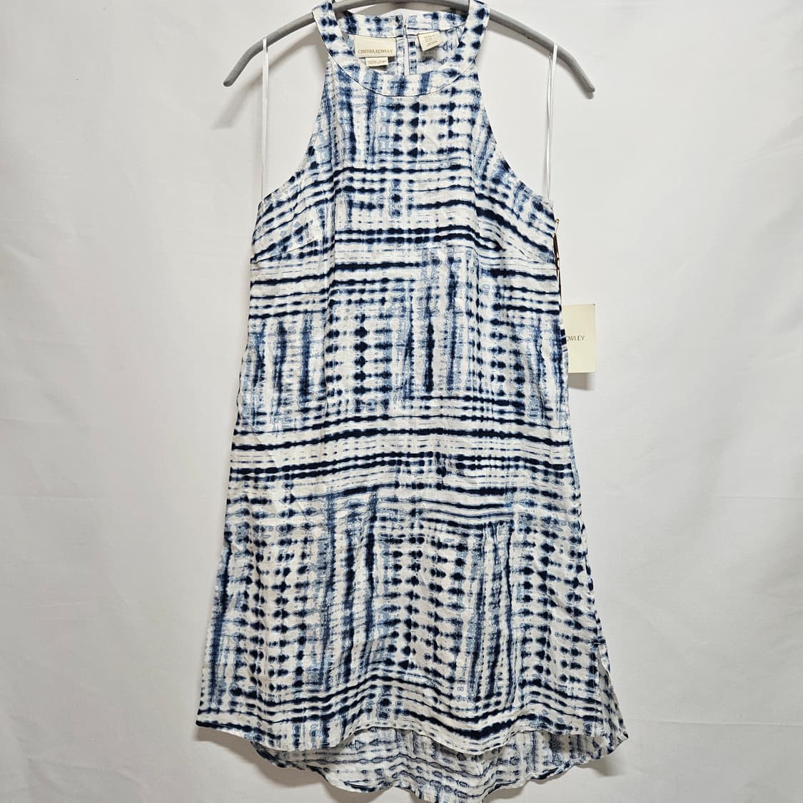 신시아 로리 Cynthia Rowley 린넨 슬리브리스 원피스 XS 상품이미지1