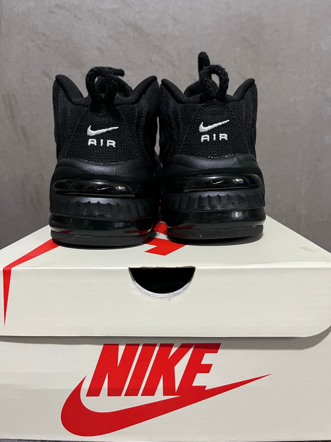 Nike x stussy 에어 페니 2 블랙 285 상품이미지4