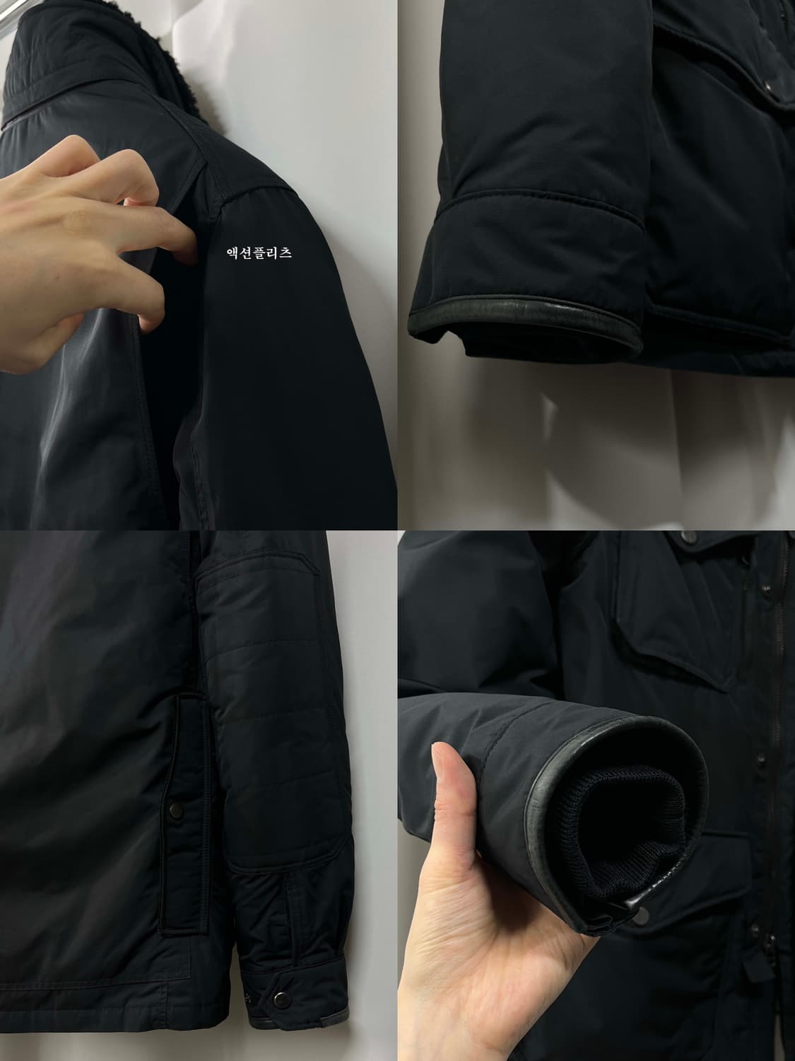 폴로 랄프로렌 말라드덕 시어링 보머 매키노 다운 필드자켓 상품이미지9