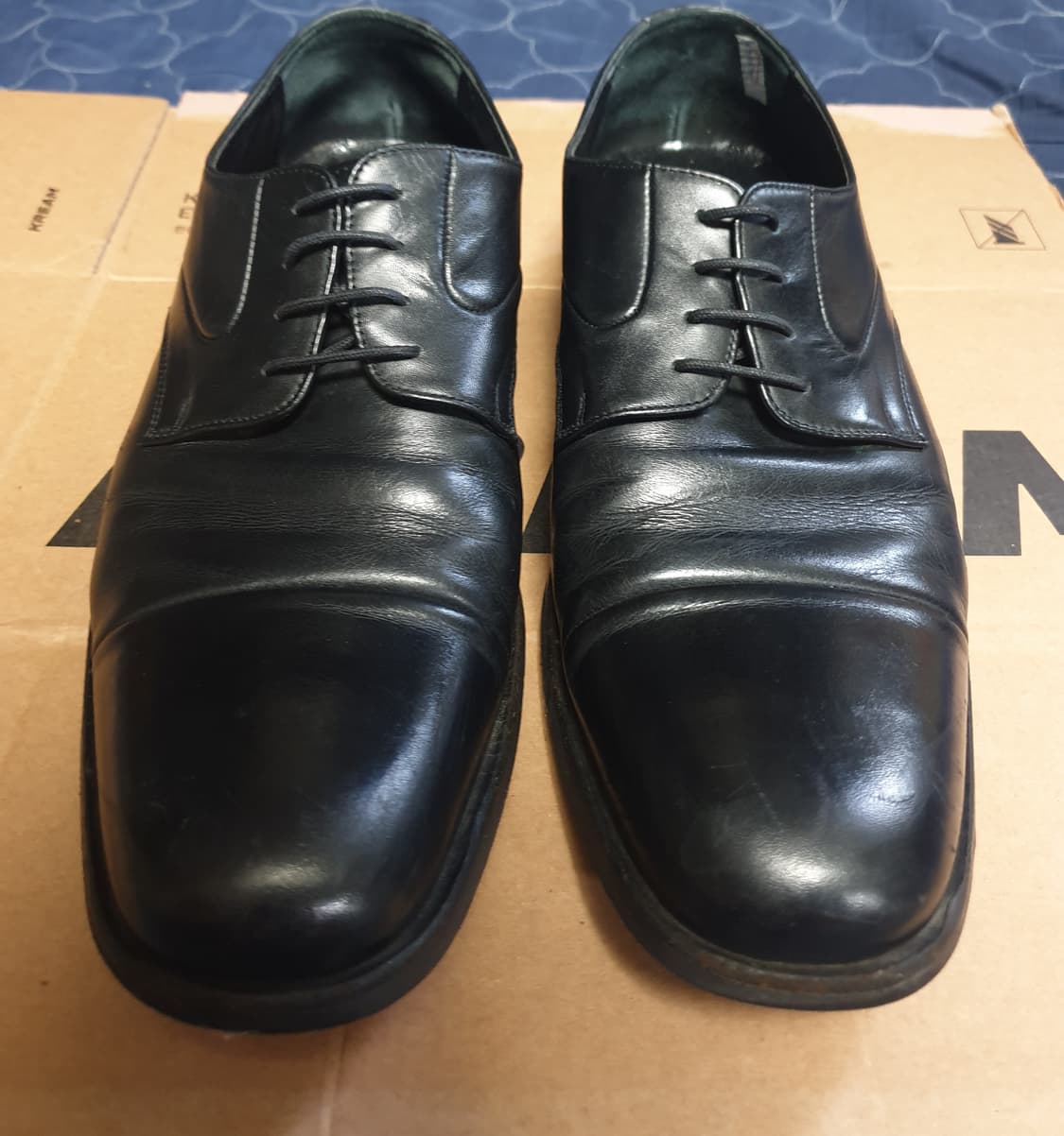 에스콰이어 소가죽 스퀘어토 더비 블랙 (265) 상품이미지3