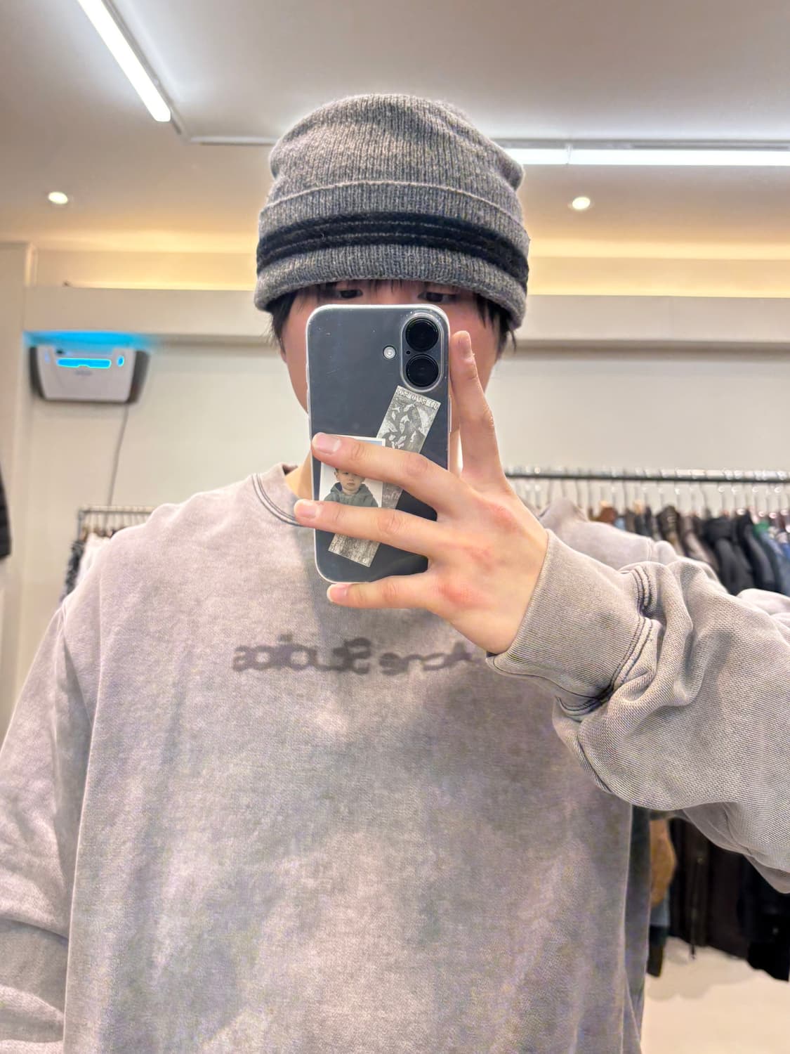 아크네 스튜디오 블러드 로고 스웻셔츠 상품이미지6