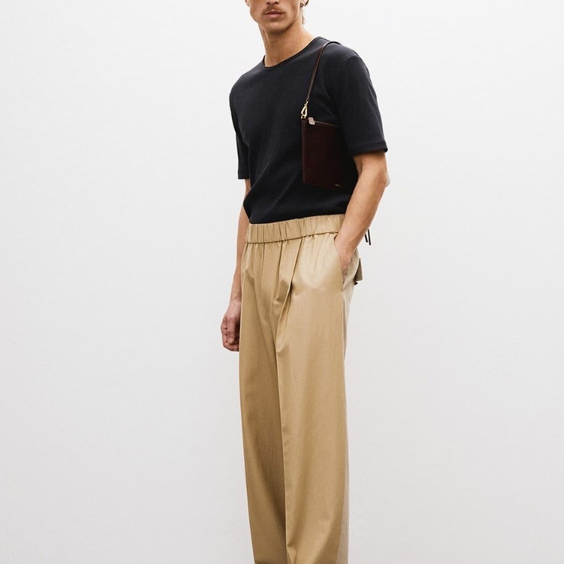 RECTO Recto Logo Ribbed Jersey T-Shirt 상품이미지2