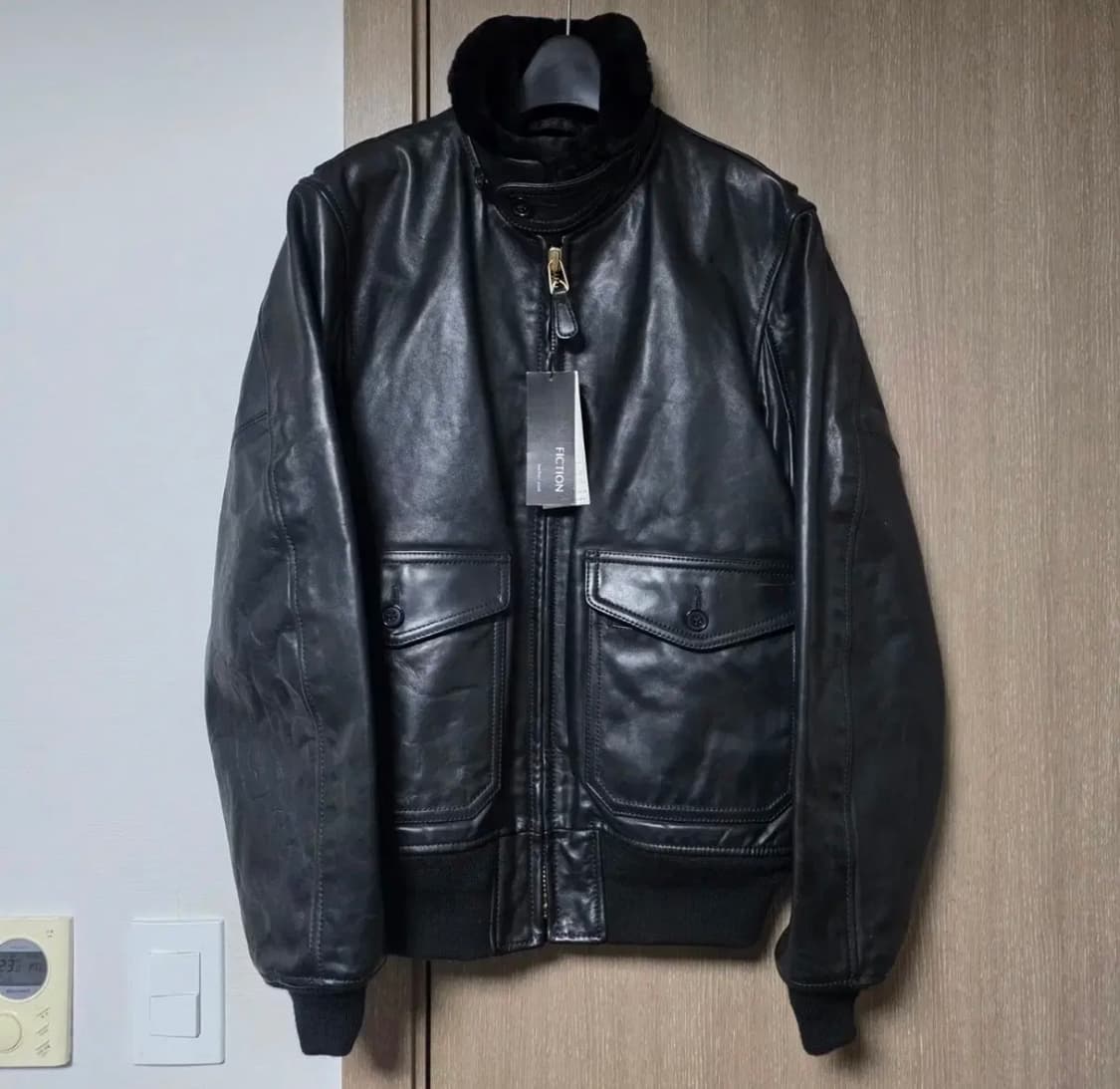 레더파크 홀스하이드 (말가죽) 시어링 자켓 105 상품이미지1