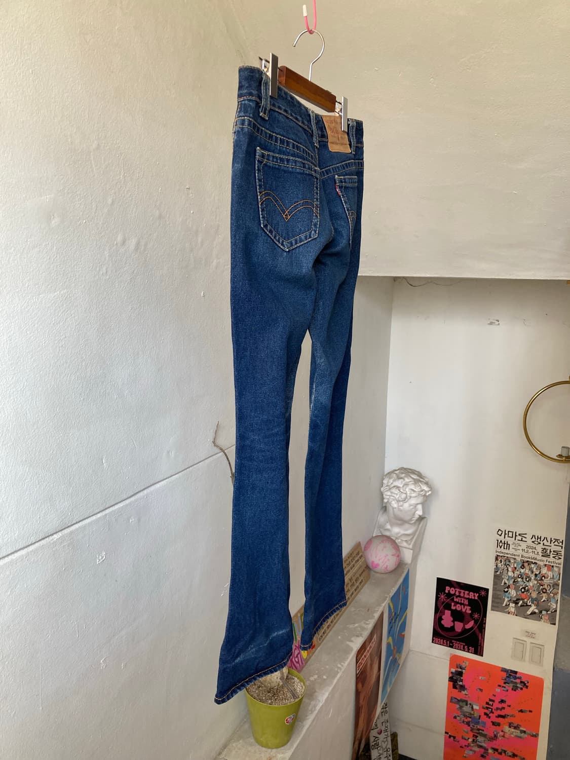 리바이스 LEVIS 901 중청 스트레이트 진 상품이미지9