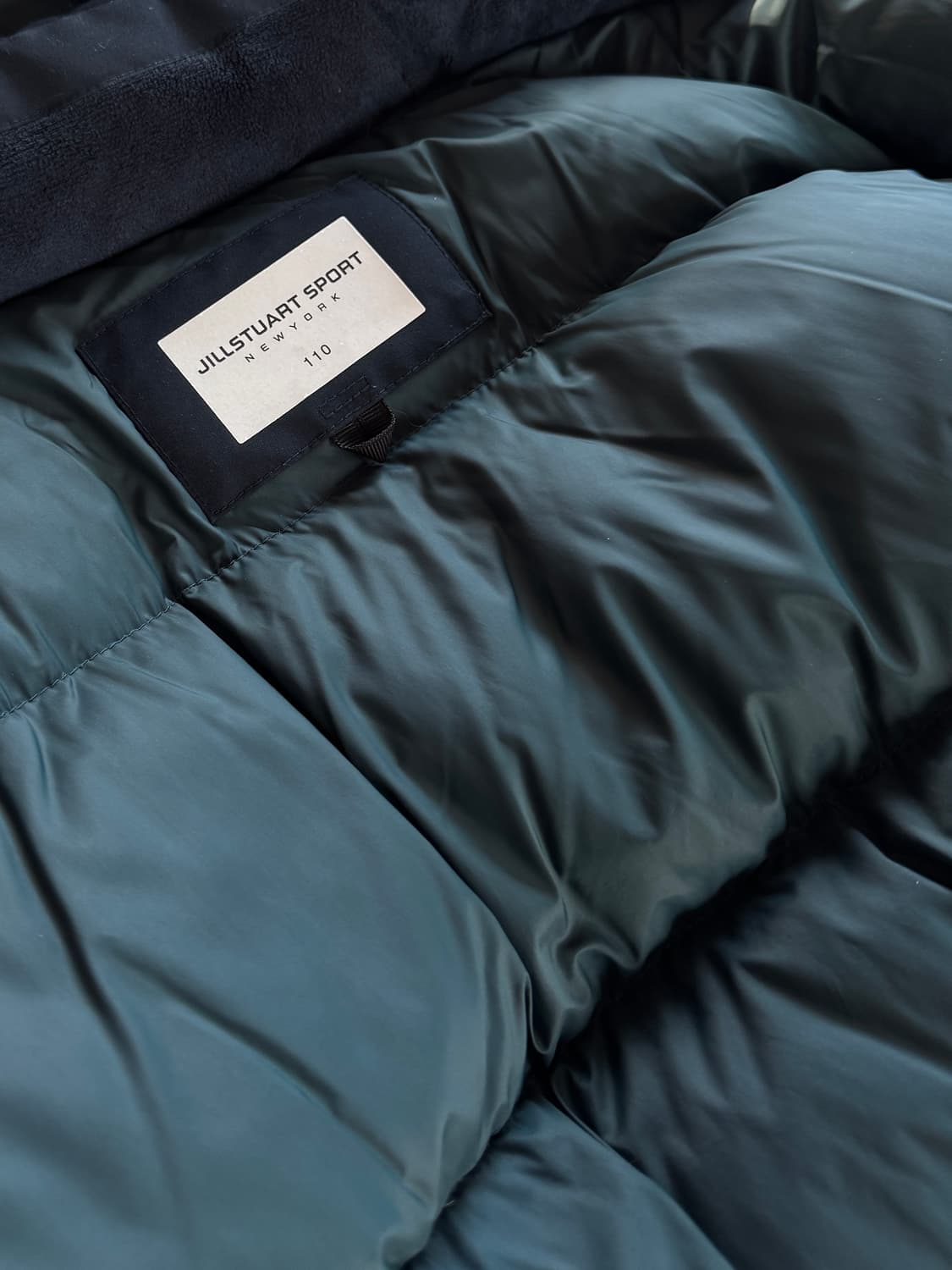 질스튜어트 덕다운 롱패딩 자켓 상품이미지5