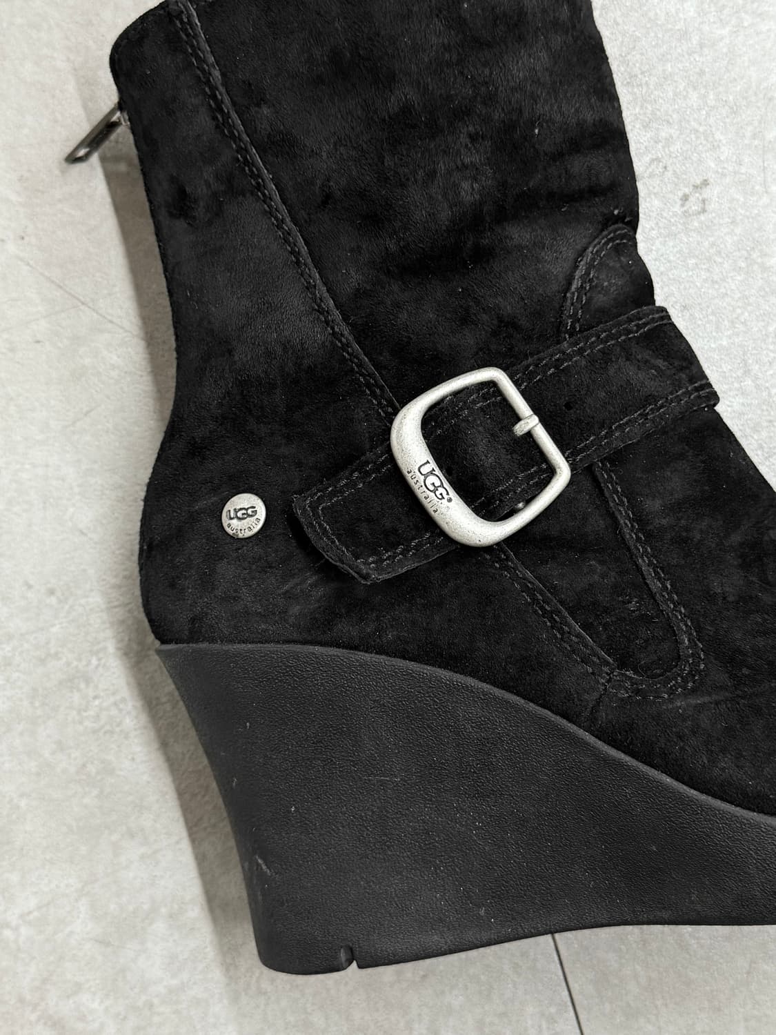 ugg 스웨이드 웨지 힐 부츠 상품이미지3