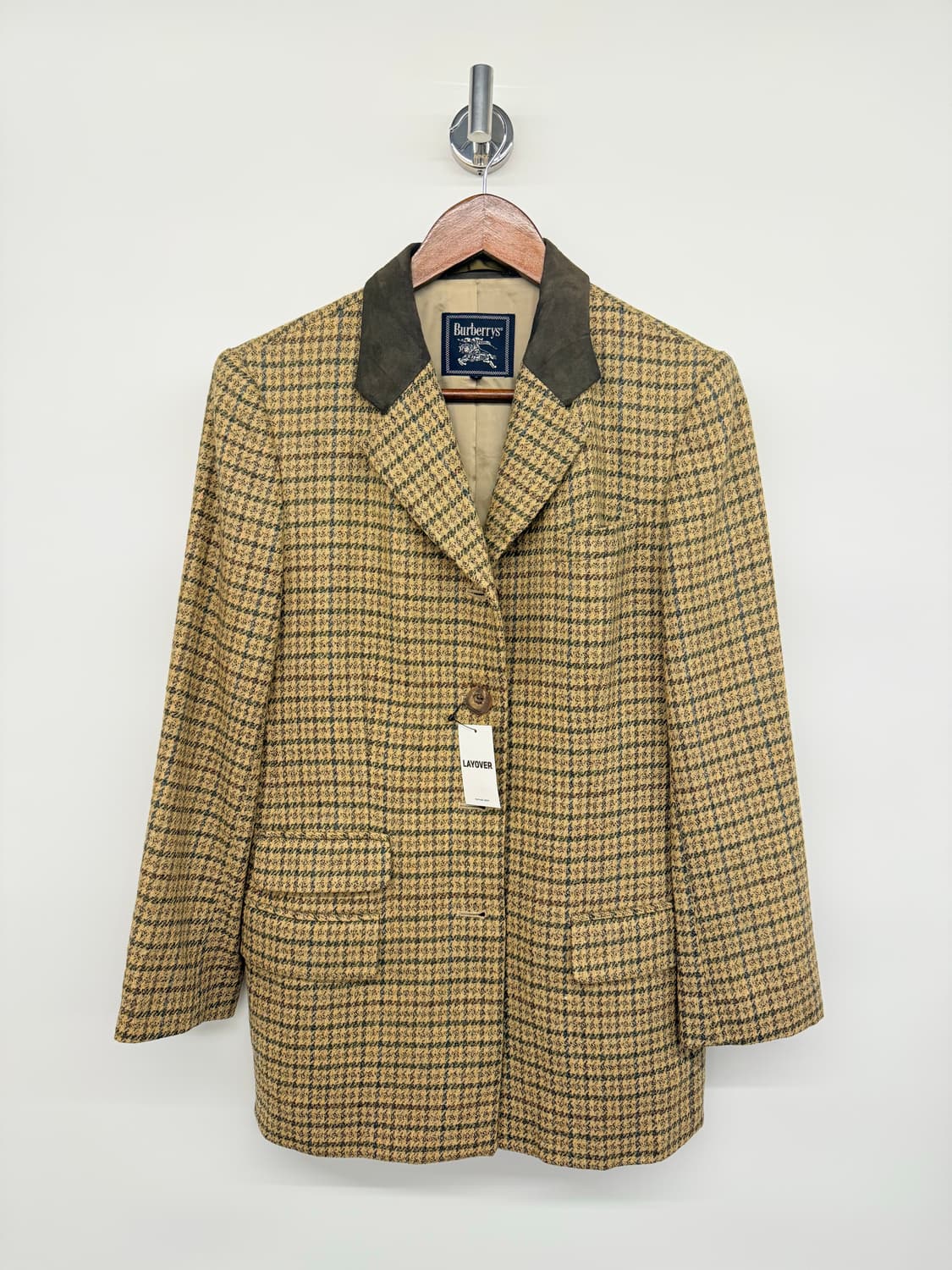 버버리 울체크자켓 상품이미지1