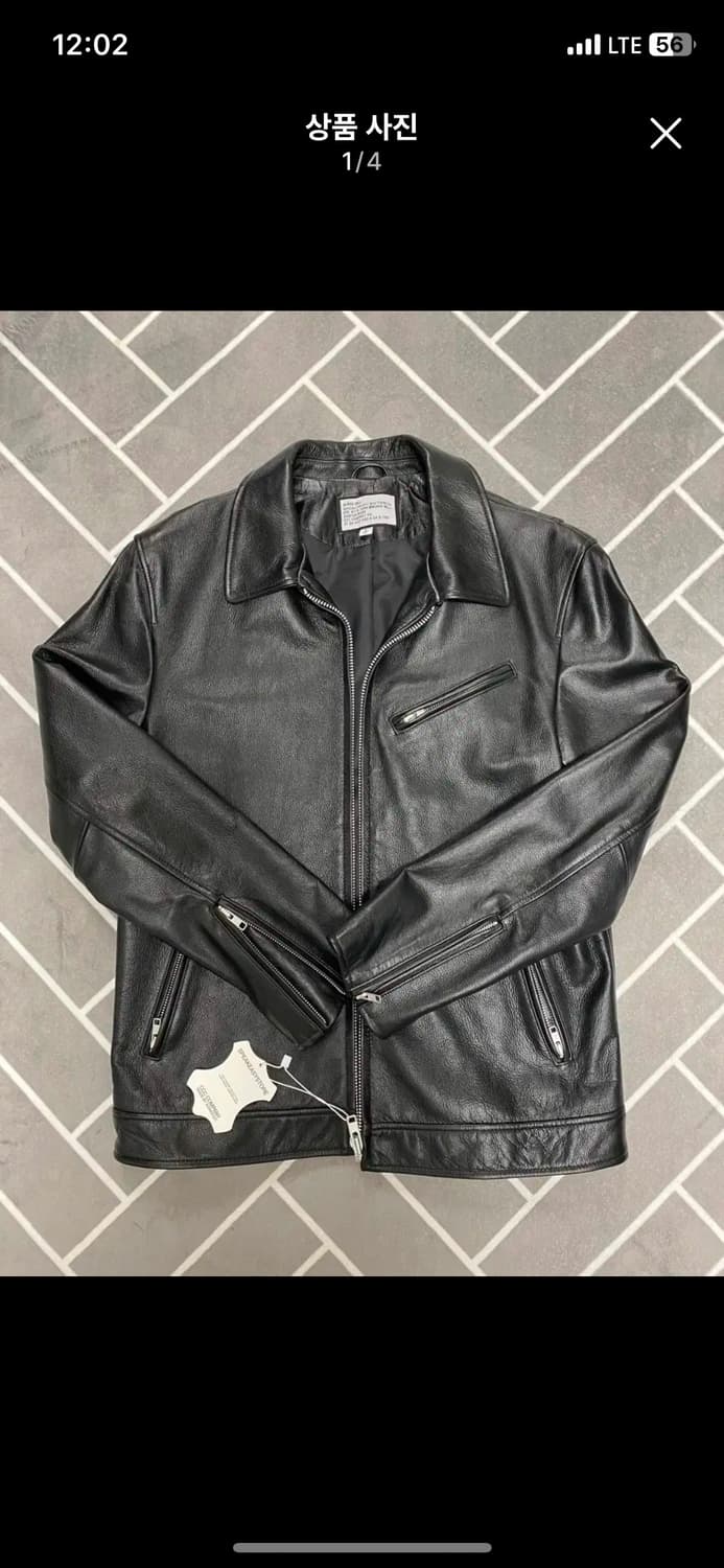 AGINGCCC 에이징씨씨씨 카우하이드 싱글 재킷(size L 상품이미지1